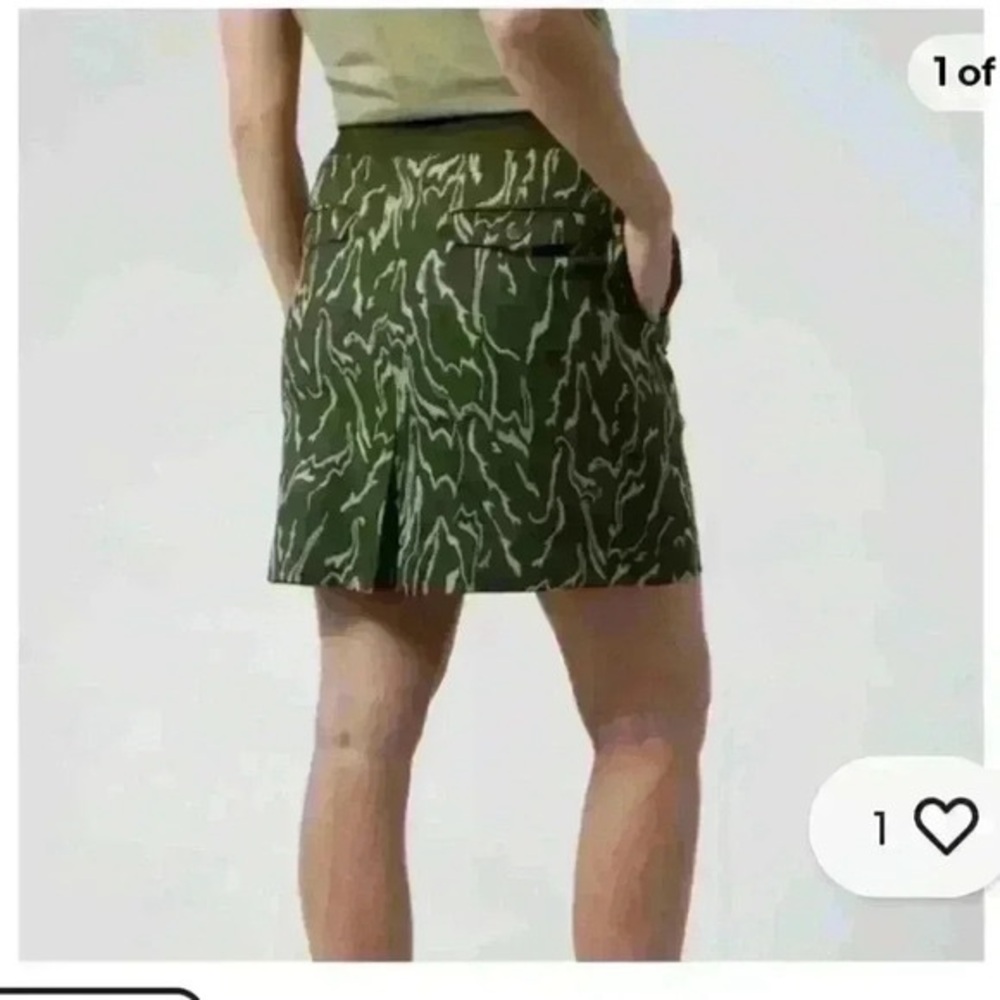 ATHLEA vienna womens skort   green olive size 8